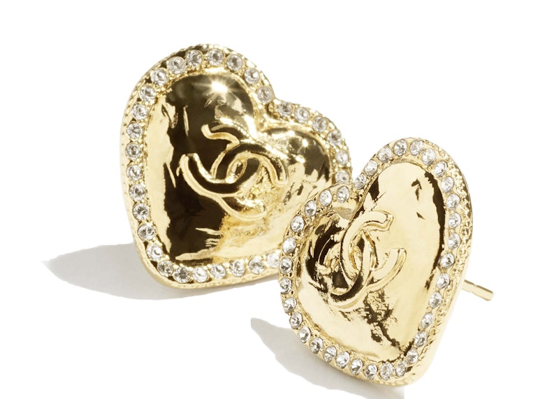 Chanel Stud Earrings Gold/Crystal (ABD072 B16157 NW375) 圖 2