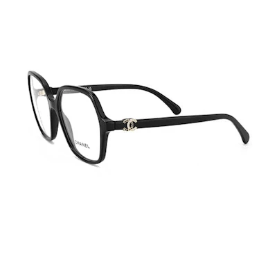 CHANEL Stylish Butterfly Optical Glasses Unisex Black Frame Eyewear. CH3421B-C622