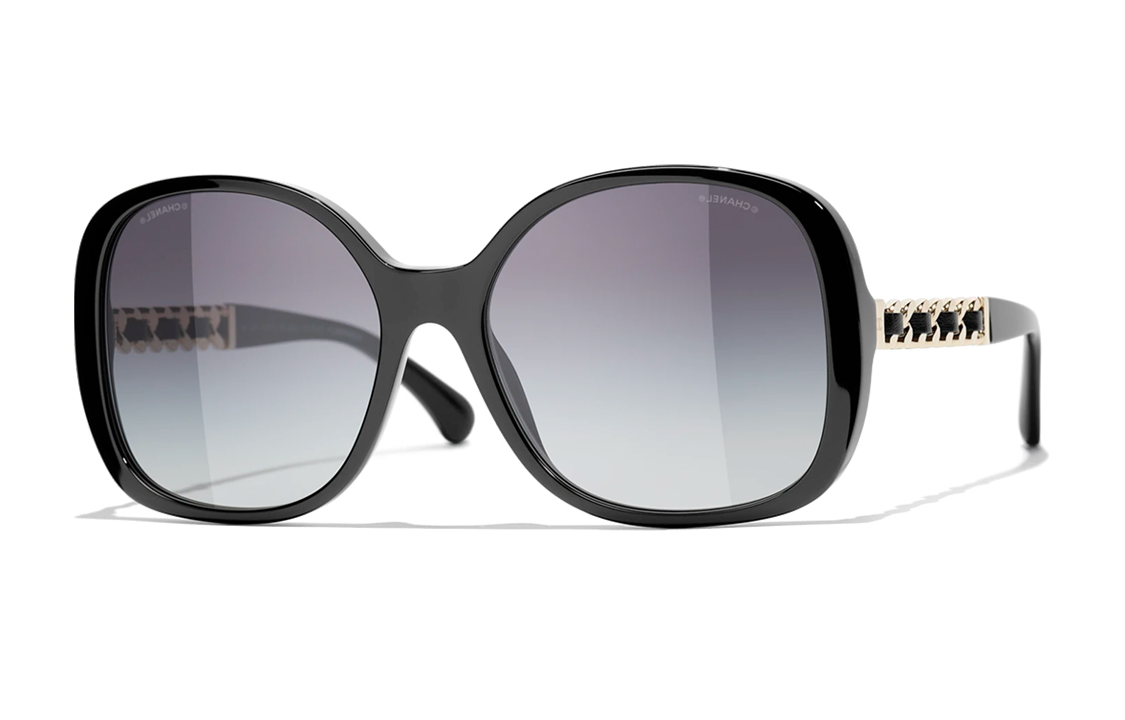 CHANEL Stylish Irregular Sunglasses Unisex Couple Design Fashion Trend CH5470Q-C622S6 圖 2