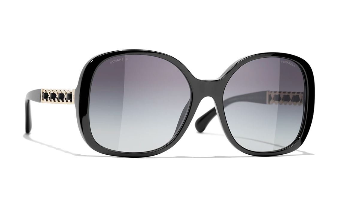 CHANEL Stylish Irregular Sunglasses Unisex Couple Design Fashion Trend CH5470Q-C622S6 圖 4