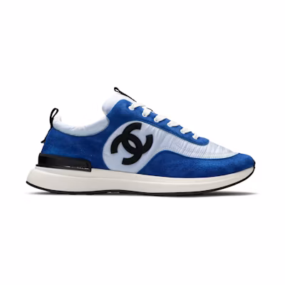 Chanel Suede Calfskin Sneaker 'Blue'