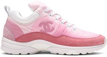 (Women) Chanel Suede Calfskin Sneaker 'Pale Pink' G37136-Y55131-0K121 (Women) Chanel Suede Calfskin Sneaker 'Pale Pink' G37136-Y55131-0K121