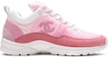 Buy (W) 샤넬 스웨이드 핑크 스니커즈 (Chanel Suede Pink Sneakers) G37136-Y55131-0K121