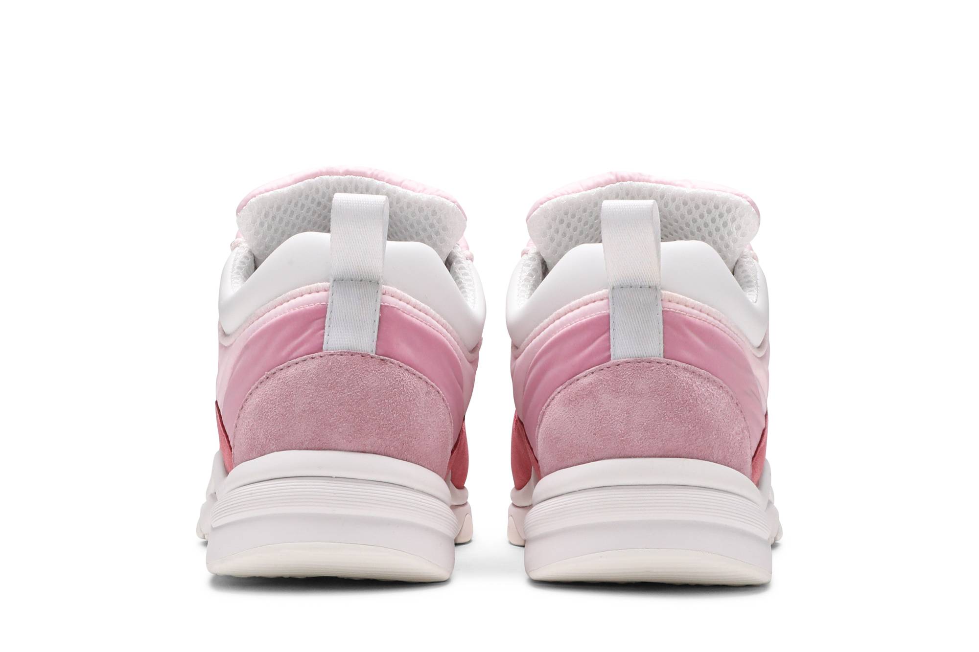 Details for (W) 샤넬 스웨이드 핑크 스니커즈 (Chanel Suede Pink Sneakers) G37136-Y55131-0K121