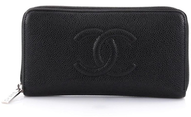 chanel-timeless-cc-zipped-organizer-wallet-long-black