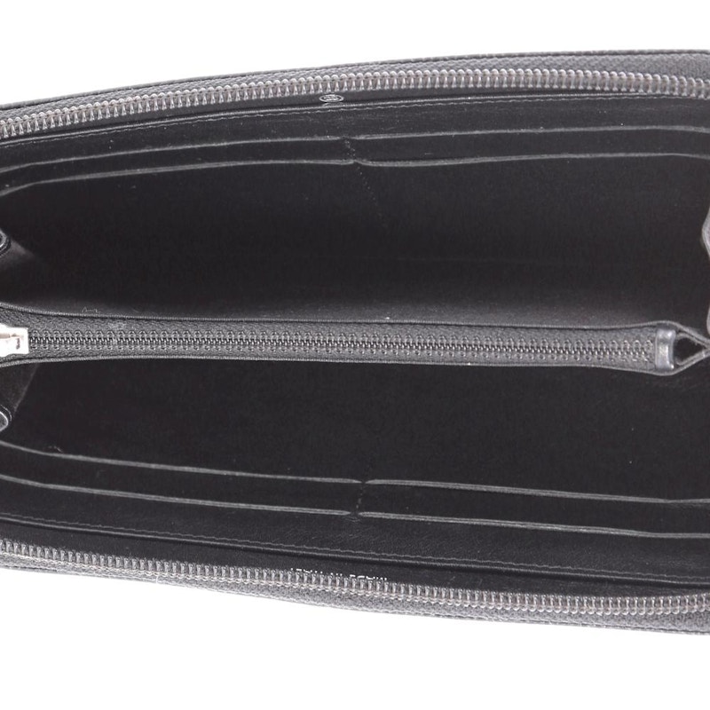 Lookbook シャネル タイムレス CC ジップ オーガナイザーウォレット ロング ブラック