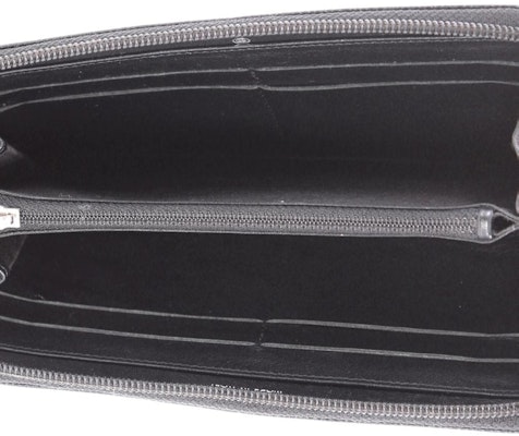 Chanel Timeless CC Zipped Organizer Wallet Long Black Lookbook Chanel Timeless CC Zipped Organizer Wallet Long Black