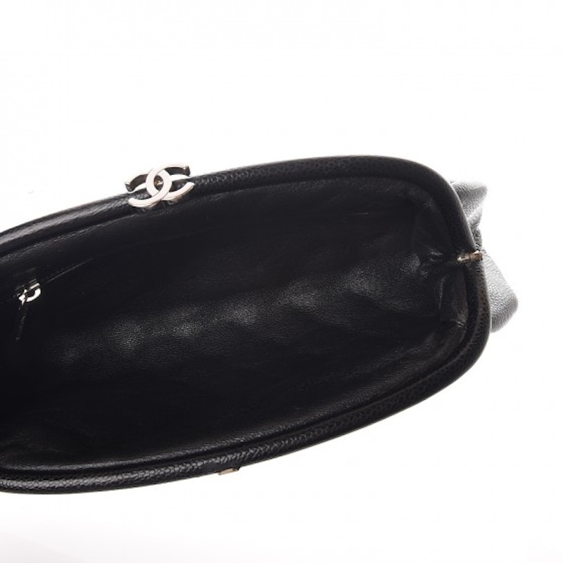 Chanel Timeless Clutch Quilted Diamond Black 圖 3