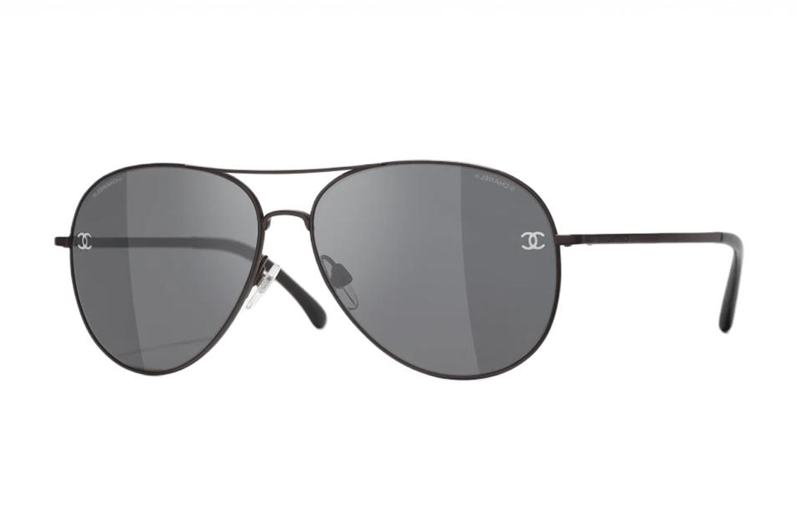 Order 香奈儿男女同款飞行员金属框太阳眼镜情侣款 CH4189TQ-C11287