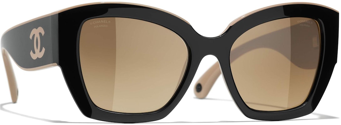 CHANEL Kacamata Hitam Unisex Logo & Frame Asetat Dua Warna. CH6058-C534M2 Shop CHANEL Kacamata Hitam Unisex Logo & Frame Asetat Dua Warna. CH6058-C534M2