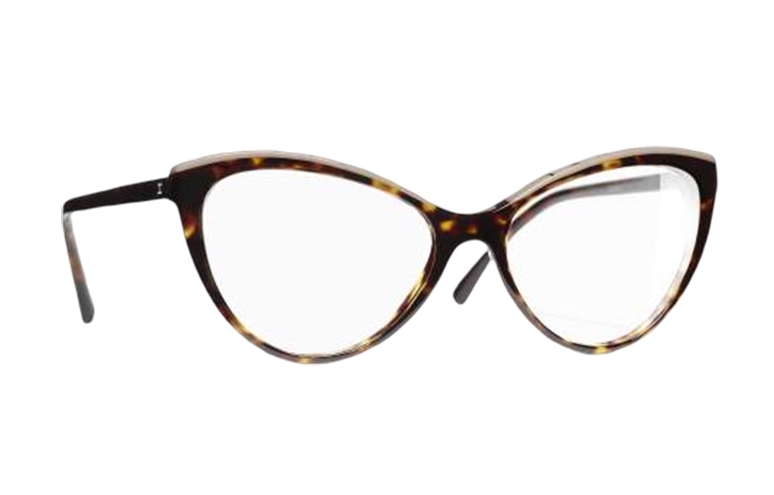 Lookbook CHANEL 男女不規則光學時尚眼鏡框 - 流行時尚設計 CH3393A-1682