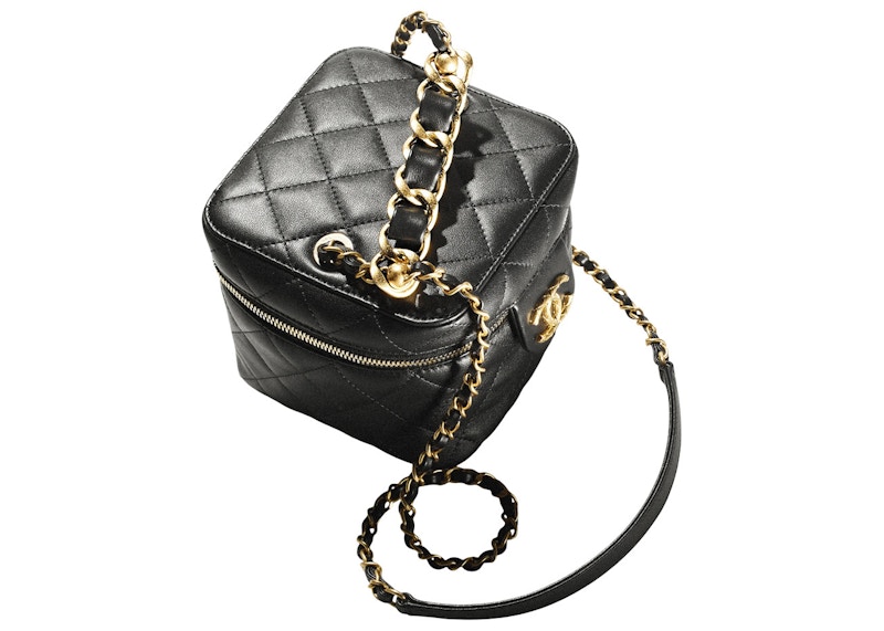 Lookbook 香奈兒22S小羊皮黑色化妝箱