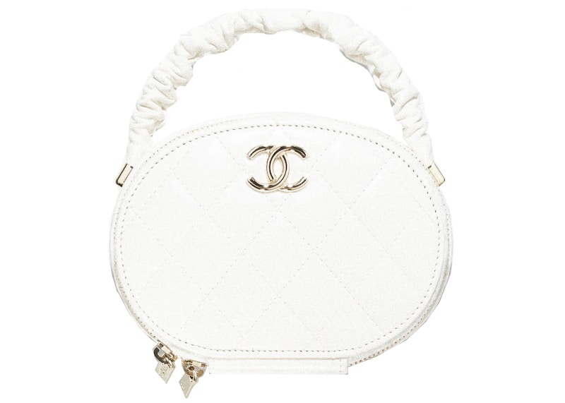Chanel Vanity Case White