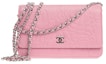 Buy Chanel Wallet On Chain Camellia Pink