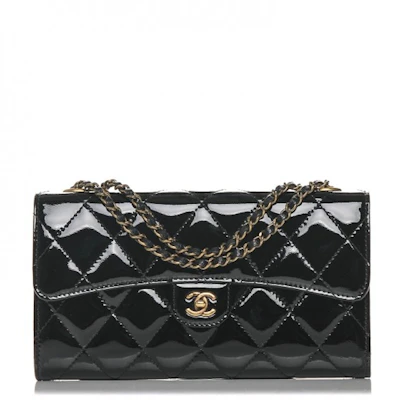 Chanel Dompet Rantai Eyelet Kulit Hitam Quilted Buy Chanel Dompet Rantai Eyelet Kulit Hitam Quilted