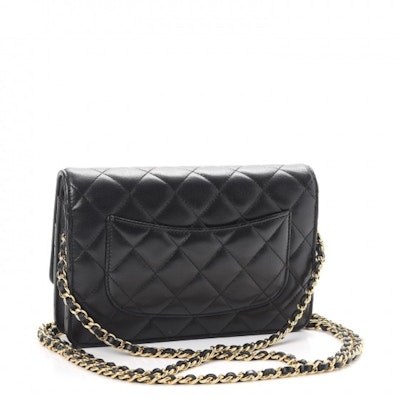 Chanel Wallet On Chain Quilted Lambskin Black Order Chanel Wallet On Chain Quilted Lambskin Black