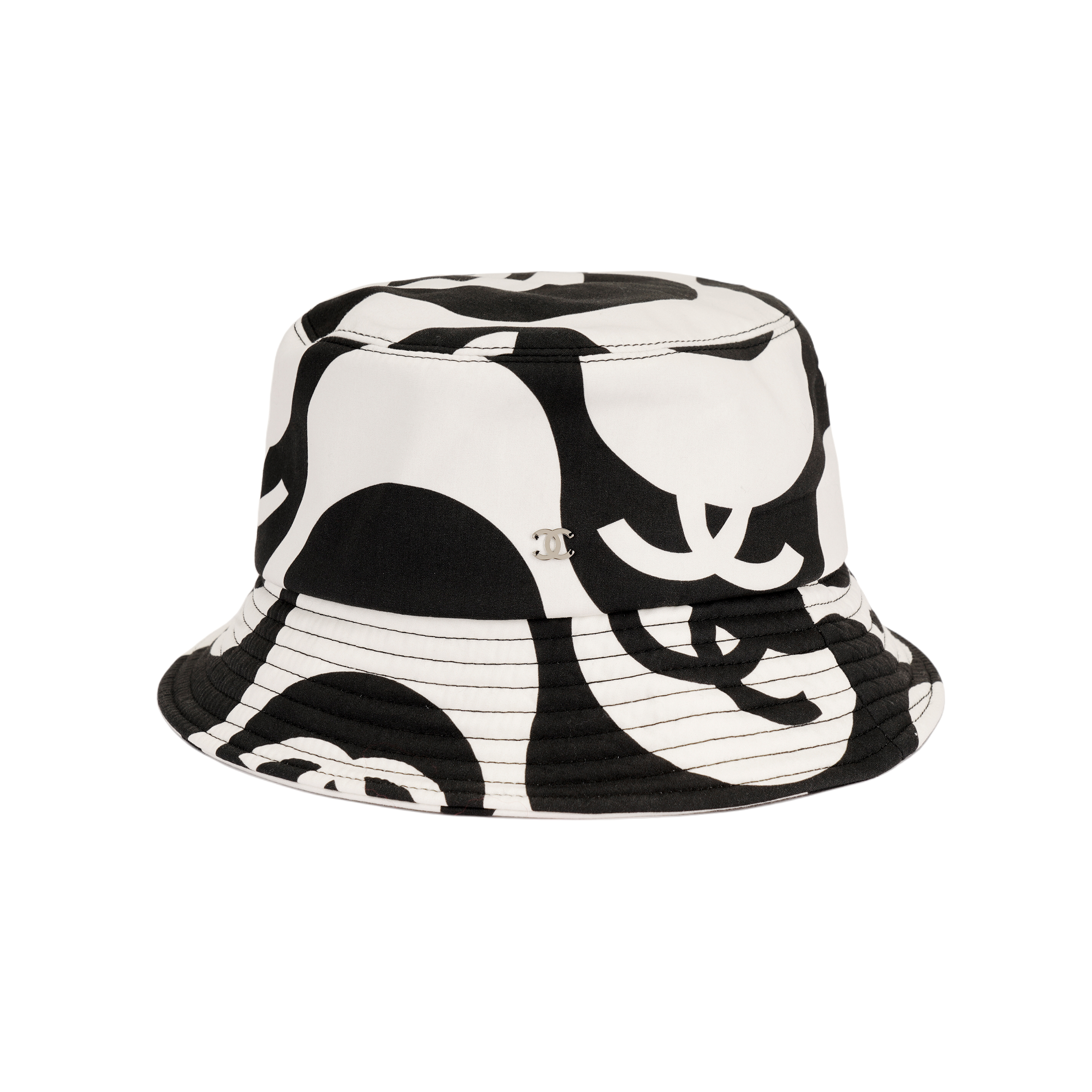 CHANEL Wave Cotton Bucket Hat Unisex AA7452B05169NB620