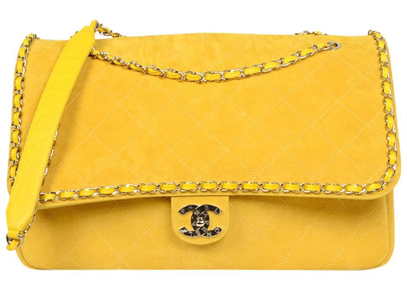 Chanel x Pharrell Flap Bag XXL Yellow