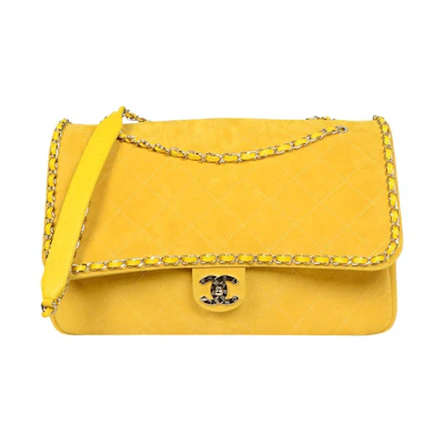 Chanel x Pharrell Flap Bag XXL Yellow