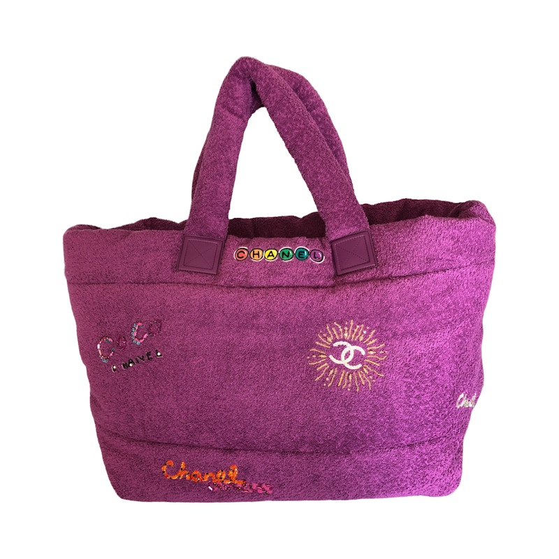 Order Chanel x Pharrell Bolsa Tote Morada