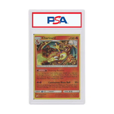 Charizard-Holo Cracked Ice 2019 Poké TCG S&M Team Up #14/181