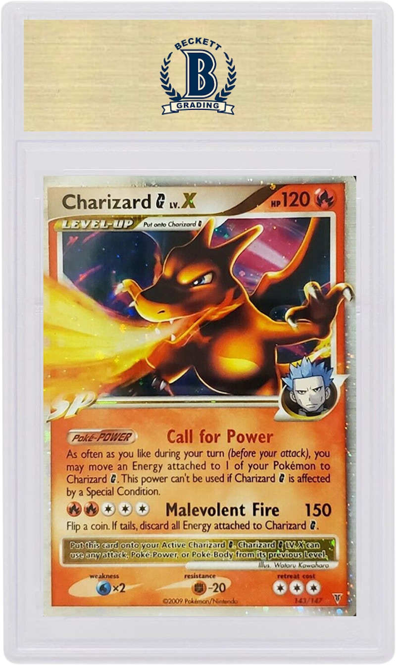 Charizard GLV.X 2009 Poké TCG Supreme Victors Holo #143 圖 2