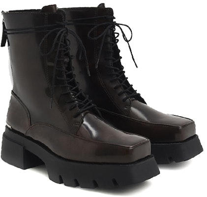 찰스앤키스 가죽 끈부츠 (다크브라운) CK1-90900099_DK.BRW Lookbook 찰스앤키스 가죽 끈부츠 (다크브라운) CK1-90900099_DK.BRW