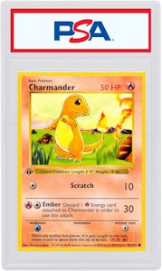 Charmander 1999 Pokemon TCG Base Set Edisi Pertama #46/102 Buy Charmander 1999 Pokemon TCG Base Set Edisi Pertama #46/102