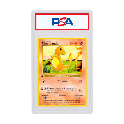 Charmander 1999 Poké TCG Base Set 1st Edition #46/102