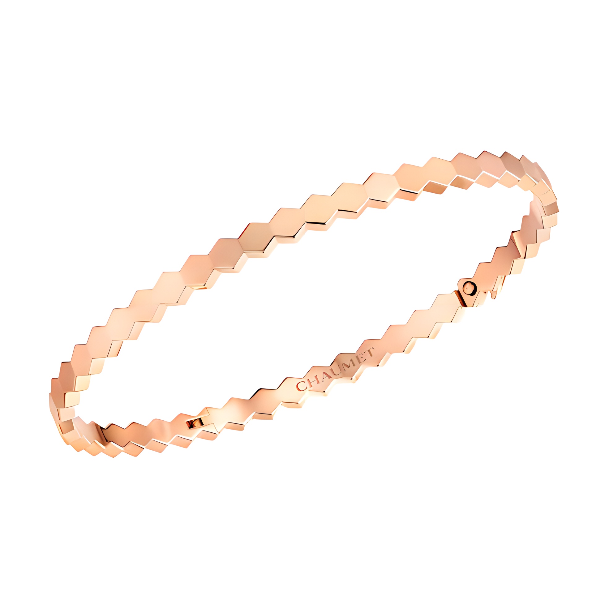 Chaumet Bee My Love 18K Rose Gold Bracelet Unisex Couple Design. 083432