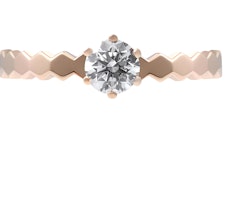 Chaumet Bee My Love Rose Gold Diamond Ring Unisex Couples Jewelry. J4NC004C Chaumet Bee My Love Rose Gold Diamond Ring Unisex Couples Jewelry. J4NC004C