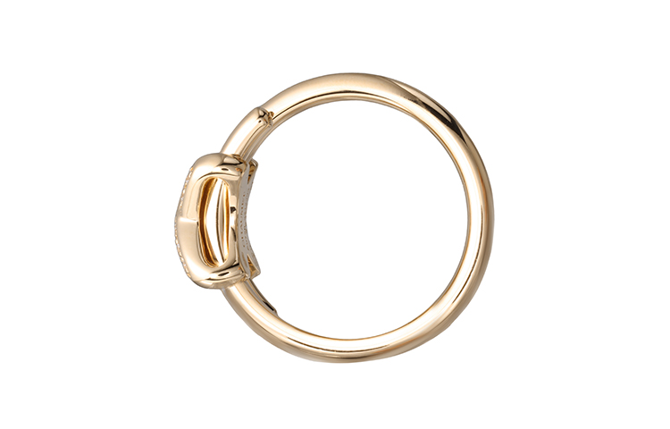 Shop Cincin Emas Muda Berlian Besar Chaumet Jeux de Liens untuk Pasangan 81239