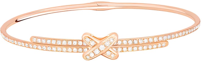 Chaumet Liens 18K Rose Gold Diamond Bracelet Unisex Classic Logo Design. 082180 Chaumet Liens 18K Rose Gold Diamond Bracelet Unisex Classic Logo Design. 082180