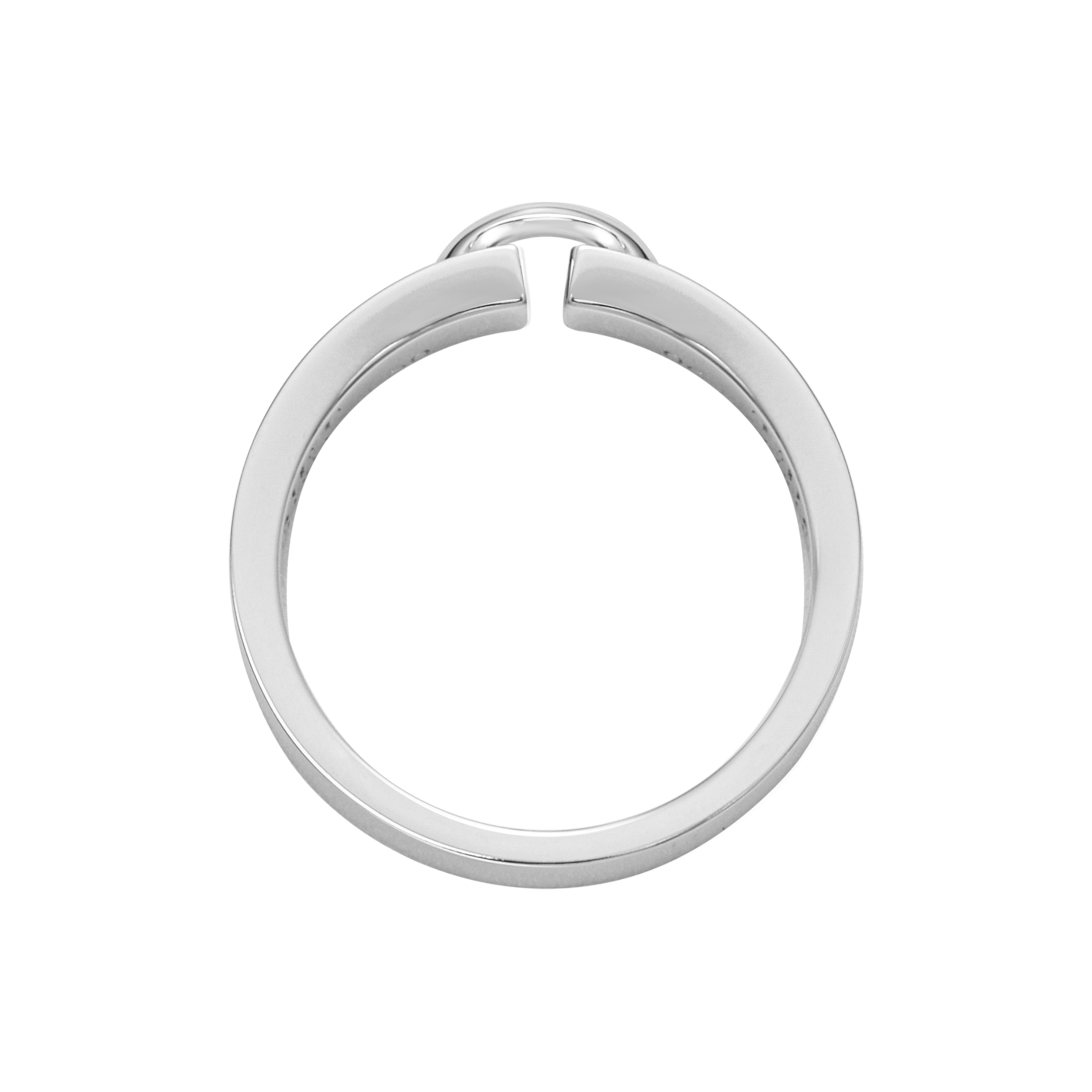 Shop 尚美巴黎Liens Évidence 18K白金情侣戒指 男女同款设计 80224