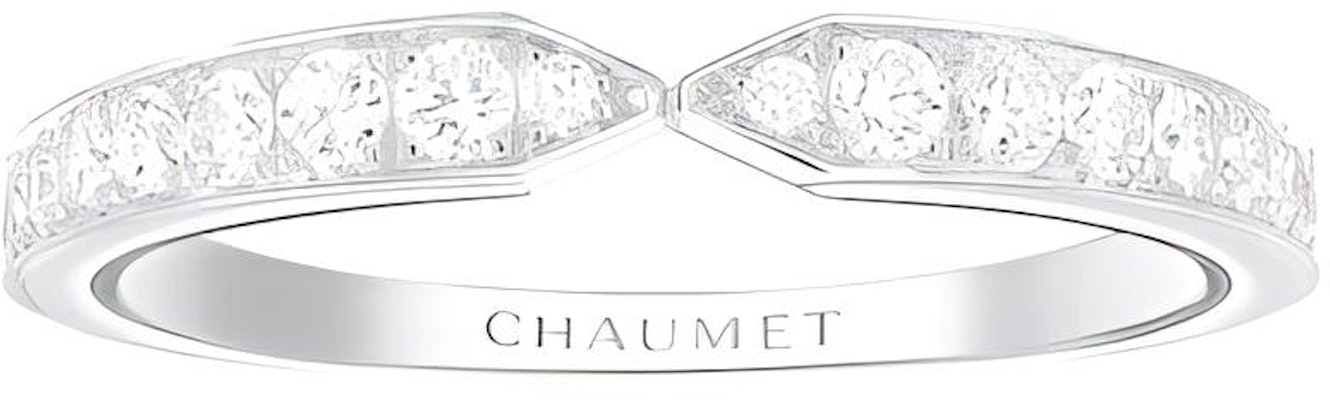 Chaumet Paris Triomphe鉑金鑽石戒指-情侶對戒設計 82640 Buy Chaumet Paris Triomphe鉑金鑽石戒指-情侶對戒設計 82640