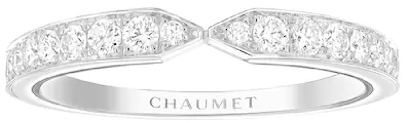Chaumet Paris Triomphe鉑金鑽石戒指-情侶對戒設計 82640 Order Chaumet Paris Triomphe鉑金鑽石戒指-情侶對戒設計 82640