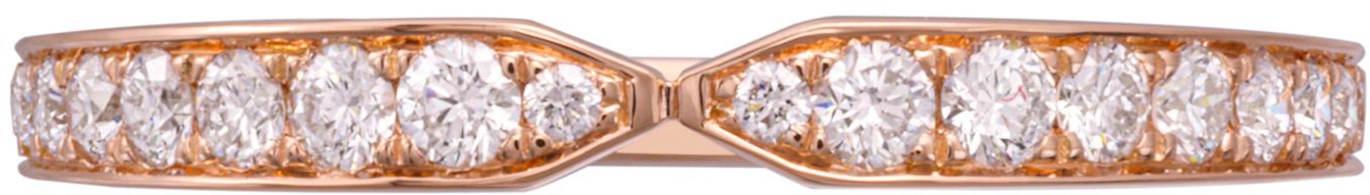 Cincin Unisex Emas Ros Berlian Chaumet Triomphe de Chaumet Rekaan Pasangan 83145 Lookbook Cincin Unisex Emas Ros Berlian Chaumet Triomphe de Chaumet Rekaan Pasangan 83145