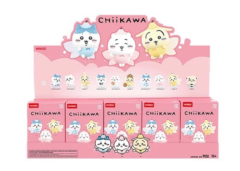 Chiikawa x Miniso Top Toy Happy Partner Series Figure Sealed Case (10 Blind Box)