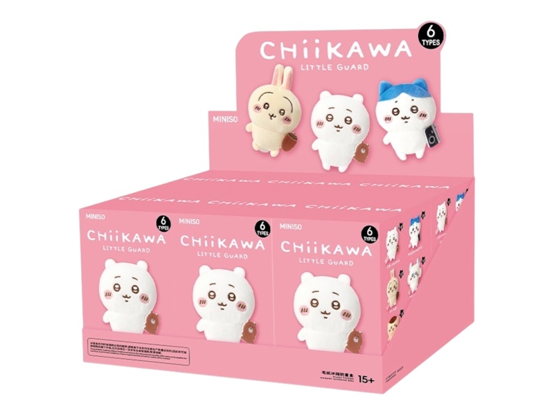 Chiikawa x Miniso Top Toy Little Guard Series Fridge Magnet Sealed Case (6 Blind Box)