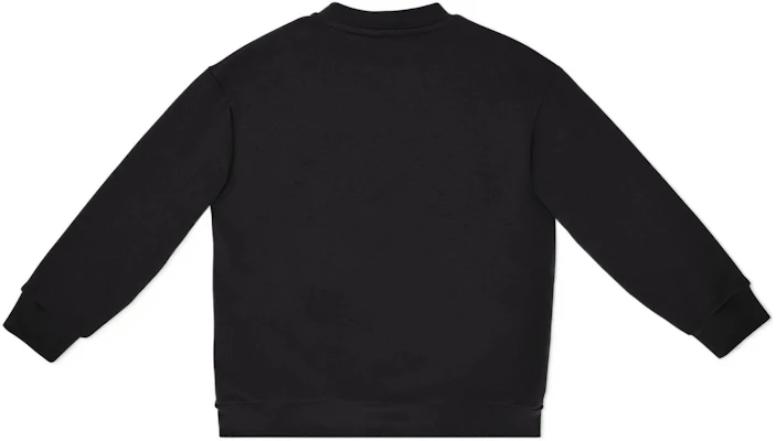 儿童 Fendi SS22 Fendiness 标志印花针织圆领卫衣 黑色 JUH0375V0F0GME Lookbook 儿童 Fendi SS22 Fendiness 标志印花针织圆领卫衣 黑色 JUH0375V0F0GME