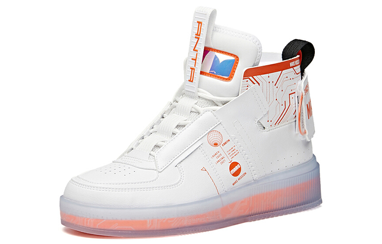 Anta China Aerospace High-Top 'White Orange' 圖 2