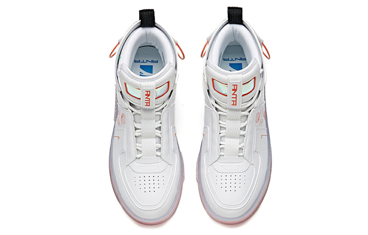 Anta China Aerospace High-Top 'White Orange' 圖 3