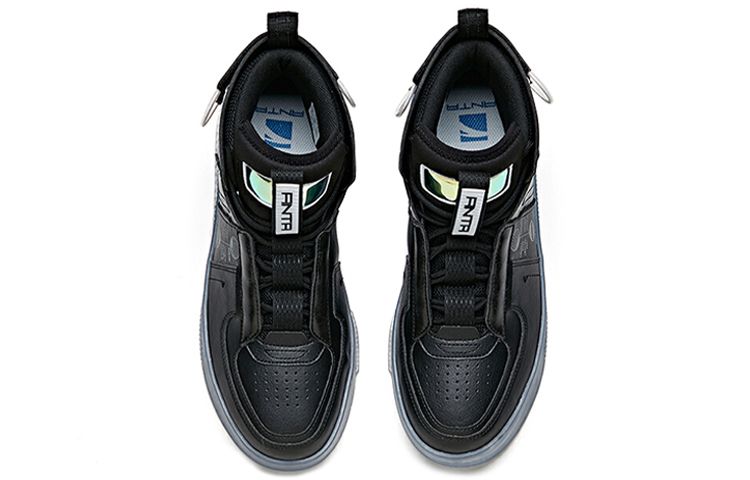 Anta China Aerospace High-Top Sneakers 'Black White' 圖 3