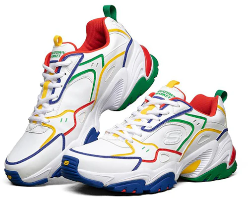 Skechers China Town Market x Stamina V2 Low-Top Running Shoes 'White' 894000-WMLT Lookbook Skechers China Town Market x Stamina V2 Low-Top Running Shoes 'White' 894000-WMLT