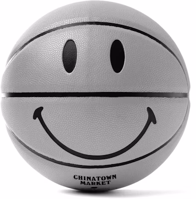 Chinatown Market 3M Smiley Basketball Grey Buy Chinatown Market 3M Smiley Basketball Grey