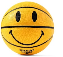 Chinatown Market Mini Smiley Basketball Yellow Chinatown Market Mini Smiley Basketball Yellow