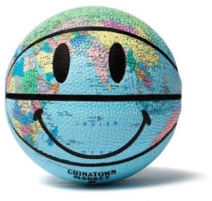 Chinatown Market Mini Smiley Globe Basketball Buy Chinatown Market Mini Smiley Globe Basketball