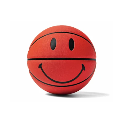 Chinatown Market Smiley Basketball Red