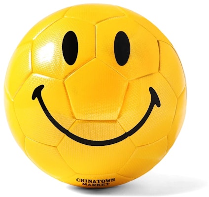 Chinatown Market Smiley Soccer Ball Yellow Buy Chinatown Market Smiley Soccer Ball Yellow