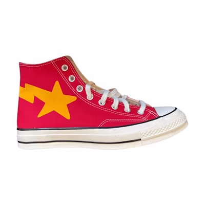 Chinatown Market BAPE Converse Chuck Taylor All Star High 'Red Ivory'